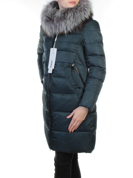 352 DK. GRAY Пальто зимнее с чернобуркой OMMEITT - Fashion фото 3