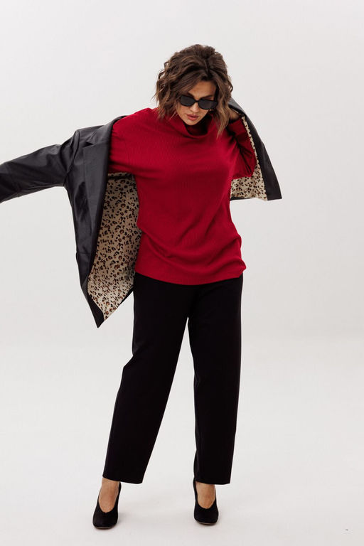 Джемпер ANELLI 1509 вулкан лава