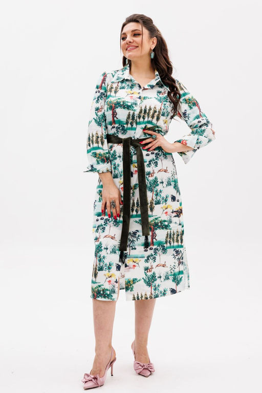 Платье ANELLI 1341 лесное царство фото 4