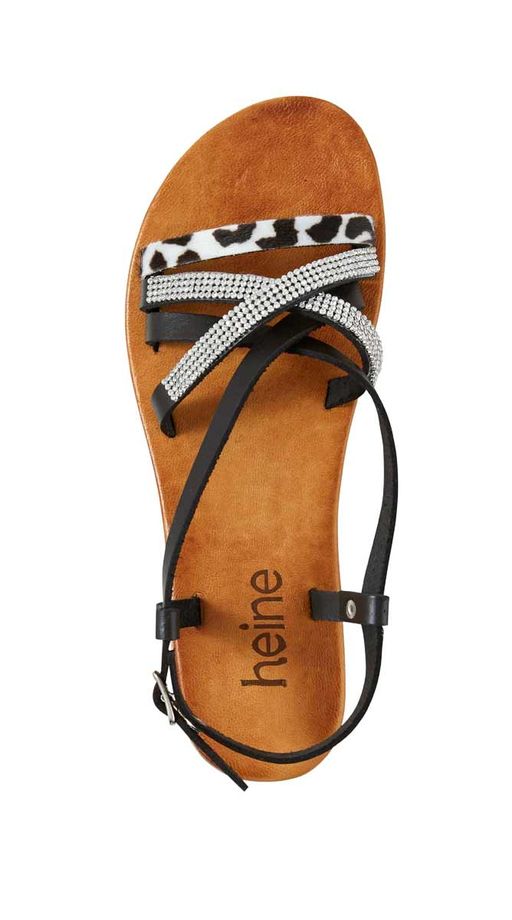 Босоножки, черные - Heine фото 4