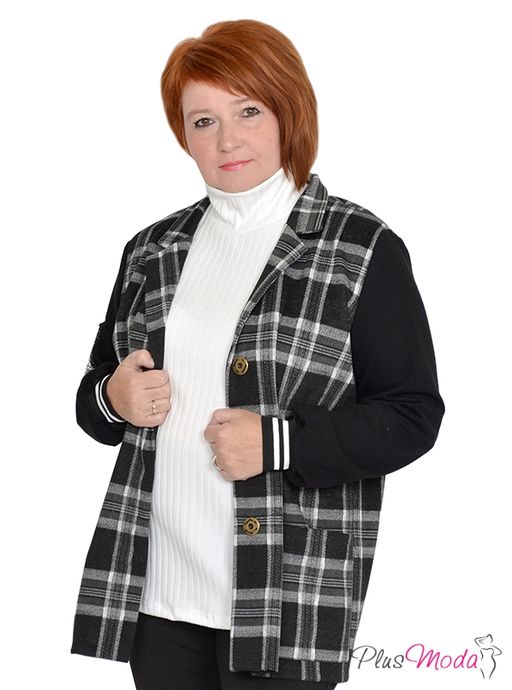 Жакет Модель №983 размеры 44-84 - Plusmoda фото 4