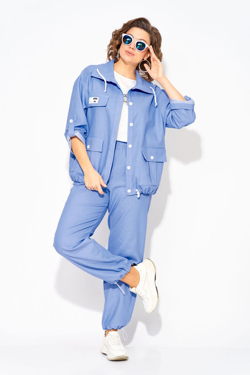 Костюм Liliana 1445Н голубой  фото 4