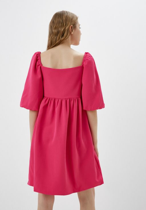 Мини-платье с рукавами-буф длиной - Incity фото 6