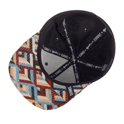 Бейсболка DJINNS арт. 6P SB CP TriTri Rev. (черный)
