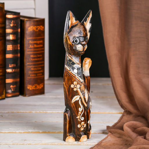 Интерьерный сувенир "Кошка" 30 см