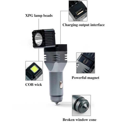 Зарядное устройство многофункциональное 3 в 1 (автомобильное) - Buro фото 2