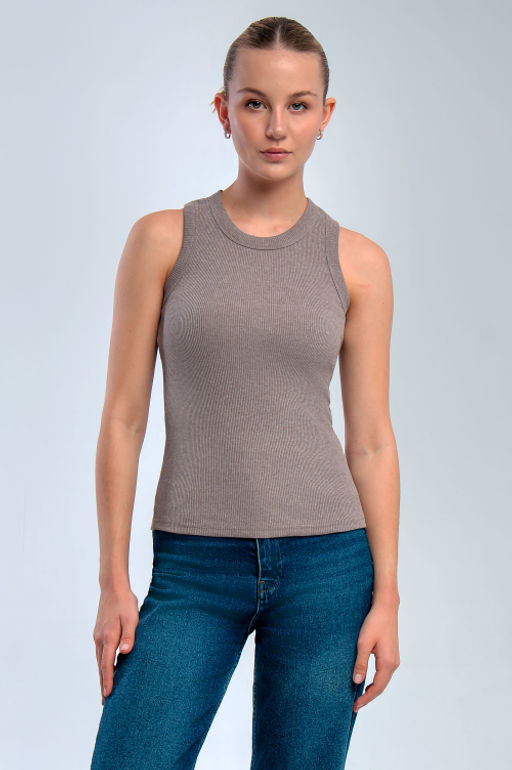 Арт.3201/4 Майка женская 42-46 (3 шт) Цвет:кофейный - Калинка фото 8