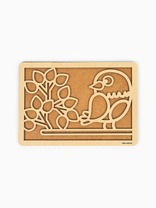 Пластилиновые картинки Птица, 21?15 см