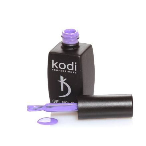 Kodi Гель-лак Ярко-сиреневый, без перламутра и блесток, плотный, 8 мл  фото 3