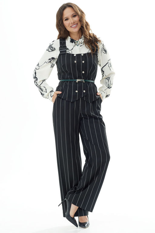 Костюм Magia mody 2134 черный+ белый