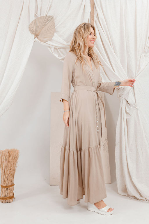 Платье AMORI 9688 телесный  фото 3