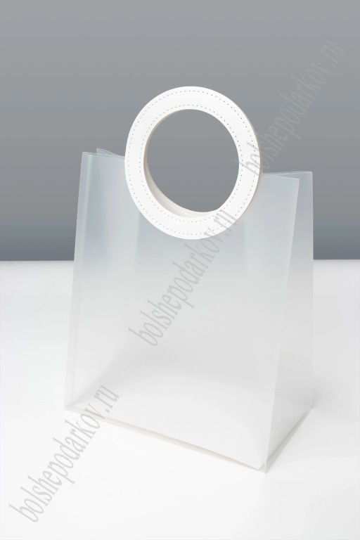 Пакет подарочный 23*27*13 см (12 шт) SF-8121, белый