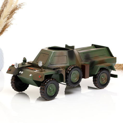 Фигурка металл, держатель для бутылки «Броневик»