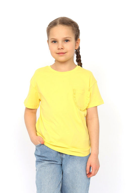 CRB wear/ CSKG 63794-30-397 Футболка для девочки,желтый/Ex.Cherubino