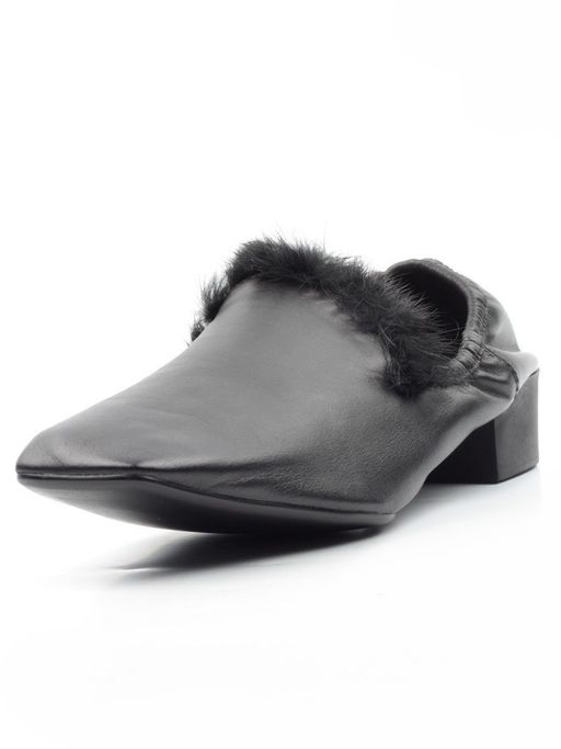 03-N18120S-2 BLACK Полуботинки женские (натуральная кожа) - Фабричный китай фото 4