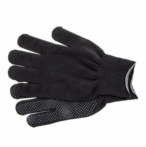 Перчатки синтетич "ТОЧКА" арт. 2472, А32,5241, 5321,0003 ч,б,кр., цв. 12 пар в уп (ЦЕНА ЗА ПАРУ)