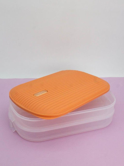Контейнер для хранения 2 яруса Double, orange (8,5*32*20,3 см)