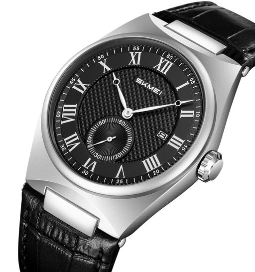 Часы наручные Skmei мужские кварцевые 9390black-black