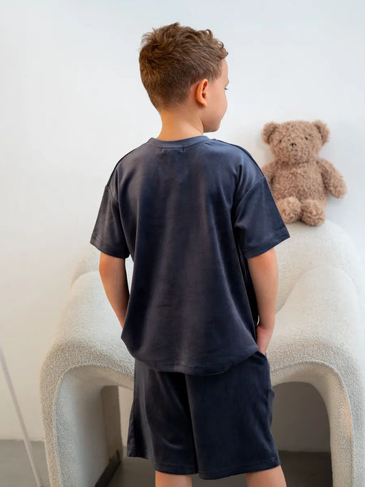 Комплект для мальчика Котик Графит - Modamica фото 2