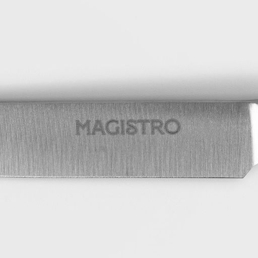 Нож кухонный Magistro Ardone, лезвие 12.5 см, серебристый
