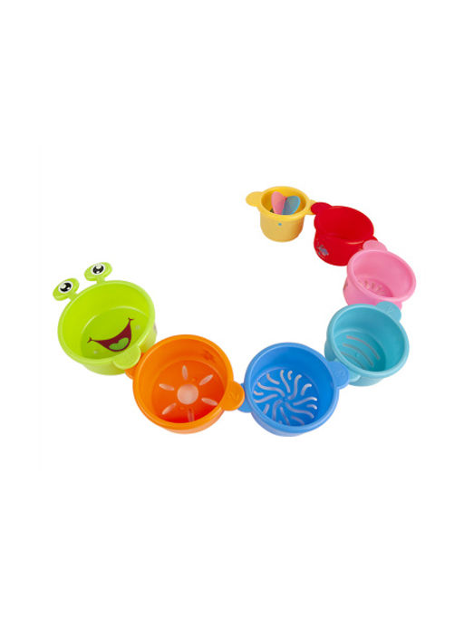 VAL KTR-CR7 Пирамидка-стаканчики круглые 7шт, сумка в компл., ПУТЕШАСТИКИ, шт