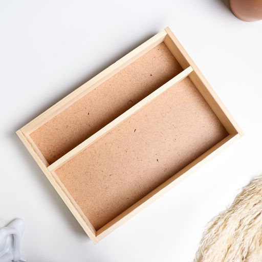 Кашпо деревянное, 27.5204.5 см Для тебя, 2 отдела, гравировка - Дарим Красиво фото 4