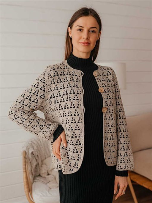 Жакет женский ЛЕН