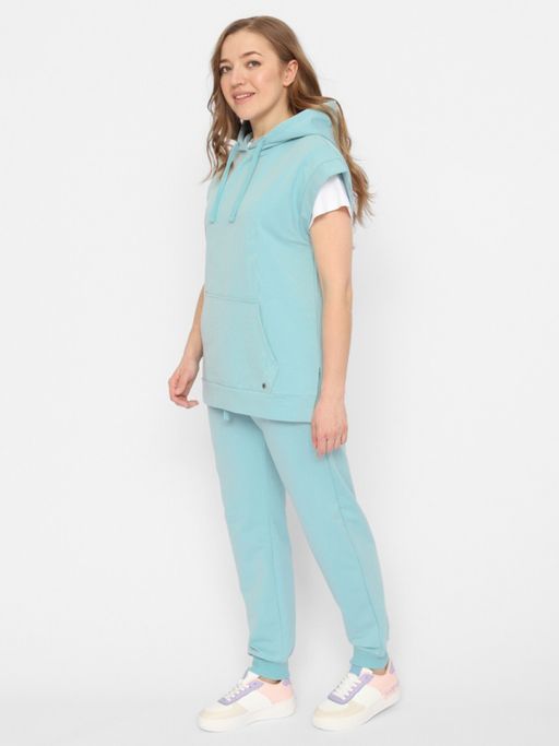 CRB wear/FSSW 70118-43 Брюки женские,голубой/Ex.Cherubino фото 2