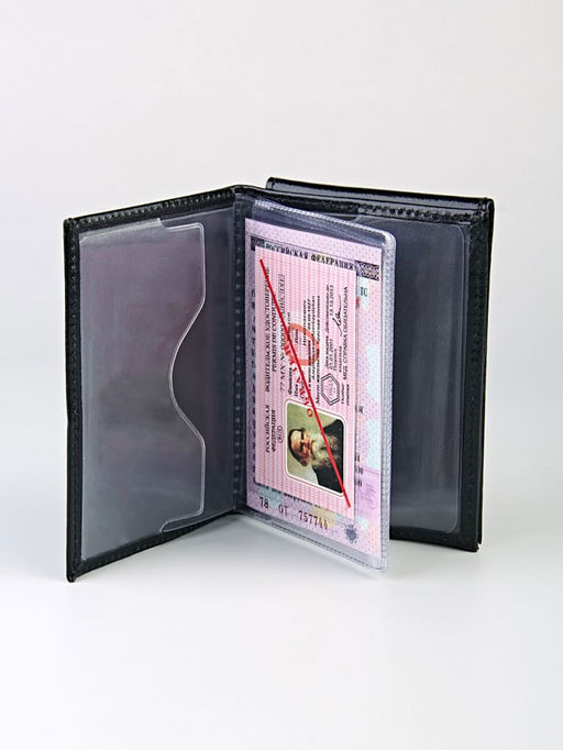 YR-085 Обложка для удостоверения ДПС России с автод - Barez фото 2