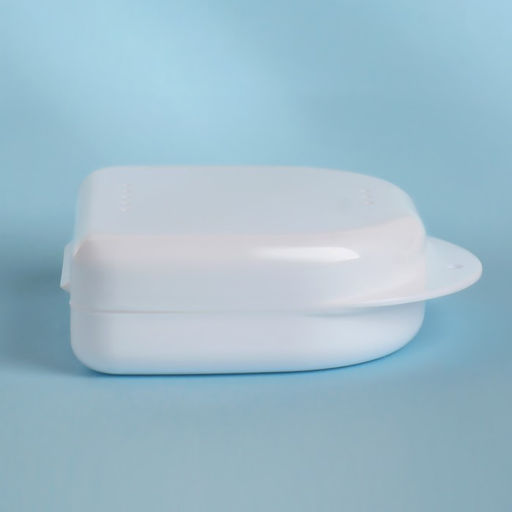 Цена за 2 шт. Контейнер для протезов, стоматологический, 8.5×8×2.7 см, МИКС