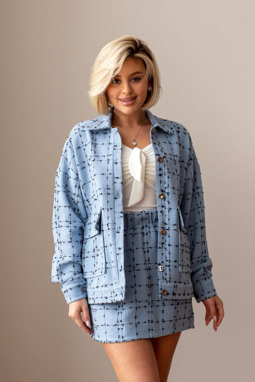 Юбка МЮ-210 небесный - Took a look фото 3