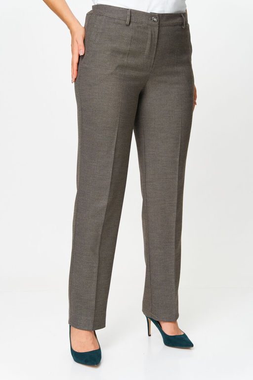 Брюки БелЭльСтиль 609 коричневый