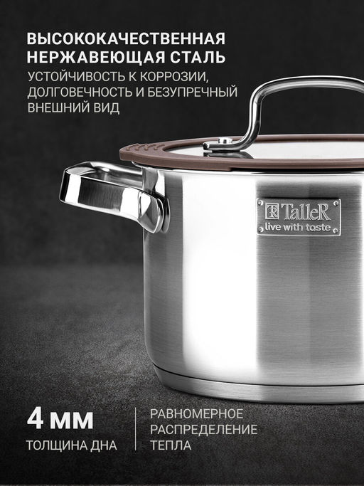 Набор посуды TalleR TR-17350 Экспириенс