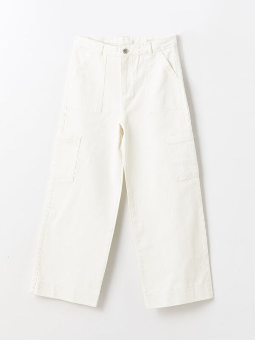 Wideleg K?z ?ocuk Kargo Pantolon - Waikiki фото 3