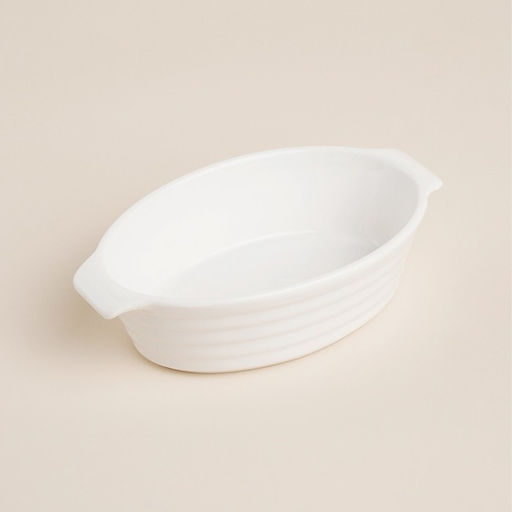 Форма для выпечки из жаропрочной керамики SL Home «Санторини», 300 мл, 16×9.7×4.5 см, цвет белый