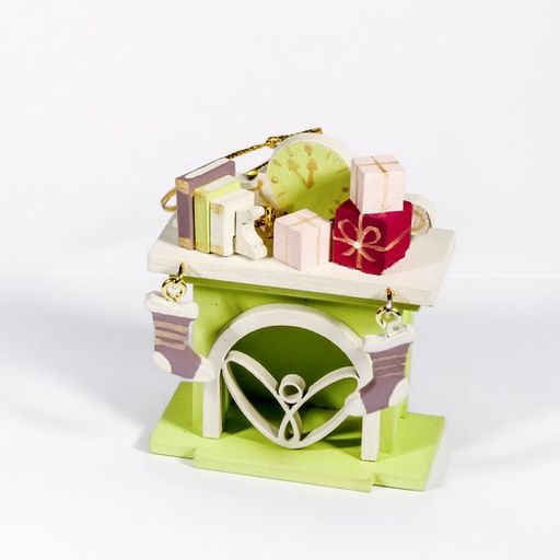 Елочная игрушка - Камин 90YY61_504 K - Idh фото 3