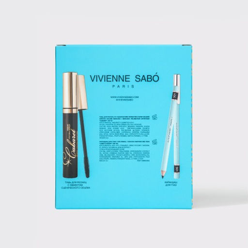 new Vivienne Sabo Подарочный набор (тушь Cabaret т. 01 Карандаш для глаз Liner Flirteur т.301) 2024  фото 6