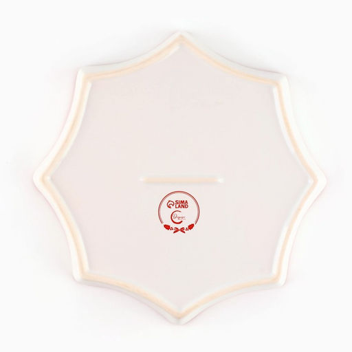 Блюдо новогоднее «Избушка», 21×21×3 см, ручная работа