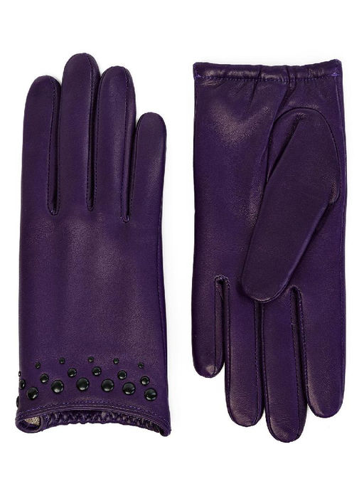 Перчатки женские ш+каш. IS00580 purple - Eleganzza фото 2