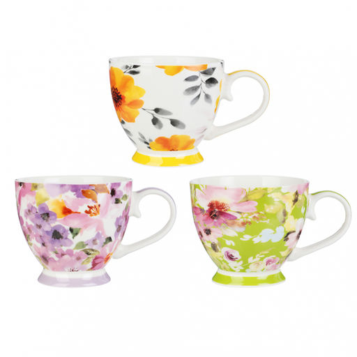 Кружка 440 мл MILLIMI Букет, фарфор арт. 806-933