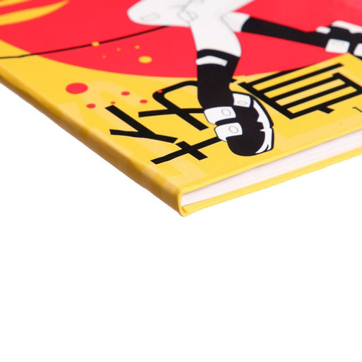 Дневник универсальный для 1-11 классов, Аниме. Девочка иероглифы, интегральная (гибкая) обложка, глянцевая ламинация, 40 листов - Calligrata фото 3