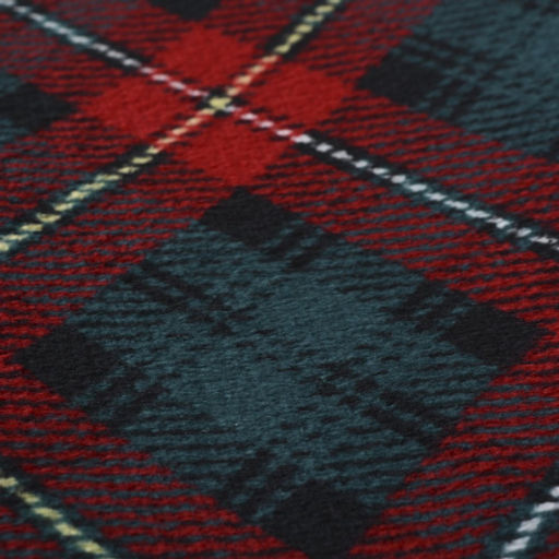 Плед флисовый 150х200 см Зеленый в клетку / GP611-6 /уп 15/100/ 714084 - ГалеонТрейд фото 3