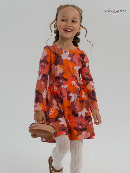 Платье Эля осенние цветы - Sovalina фото 11