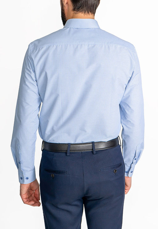 Сорочка мужская длинный рукав GREG 225/139/MAK/ZN/1  фото 4