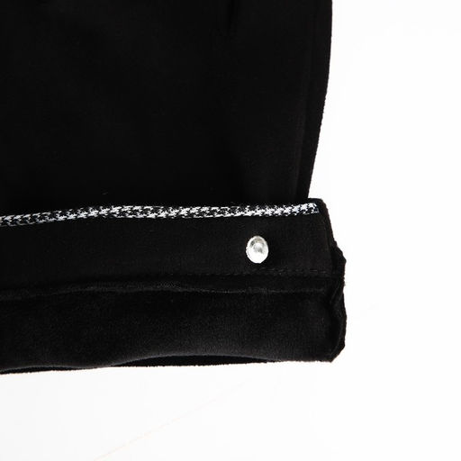 Перчатки мужские, безразмерные, без утеплителя, цвет чёрный - Simaland фото 3