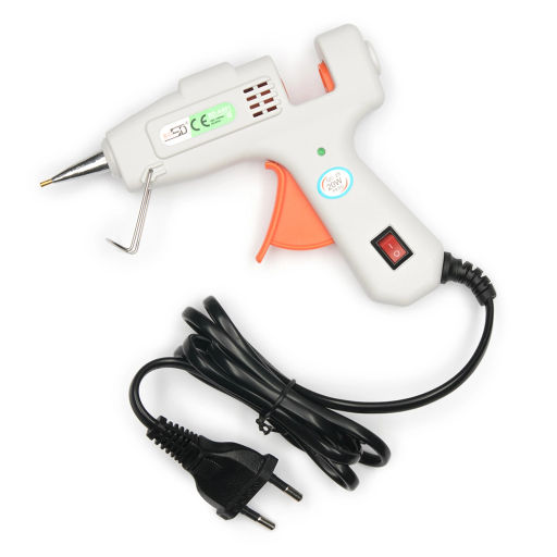 Термопистолет клеевой Тонкий носик 20W (SF-8092) на стержни 7 мм - Больше подарков фото 3