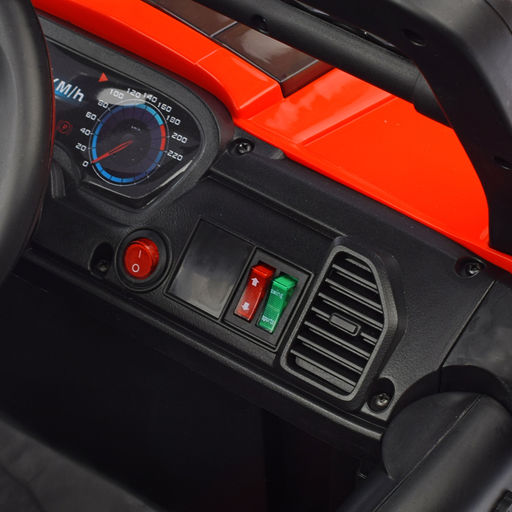 Электромобиль "Фиджи" на аккумуляторе, с р/у управлением, 12V4.5 двухприводный (красный)