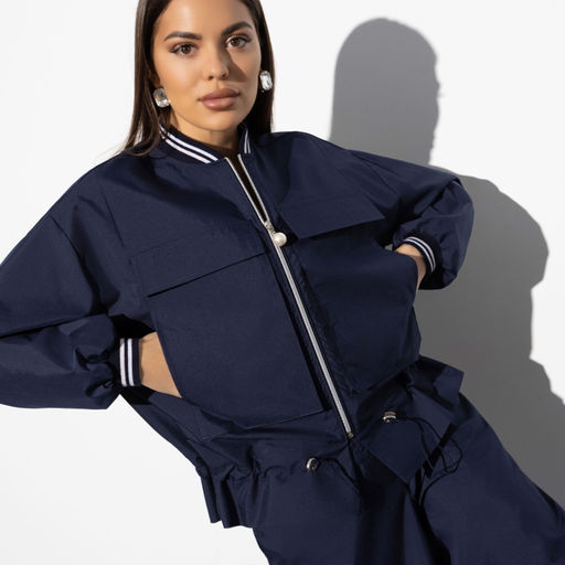 Бомбер Городской вайб (blue) - Charutti фото 2