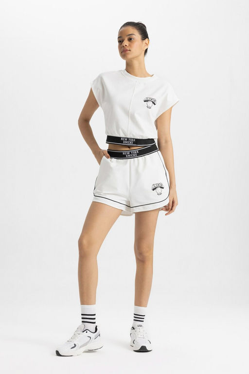DeFactoFit Укороченные шорты NBA New York Knicks  фото 10