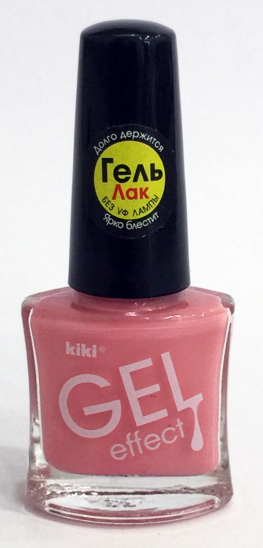 KIKI Лак для ногтей гель-эффект 031, 6 мл  фото 2